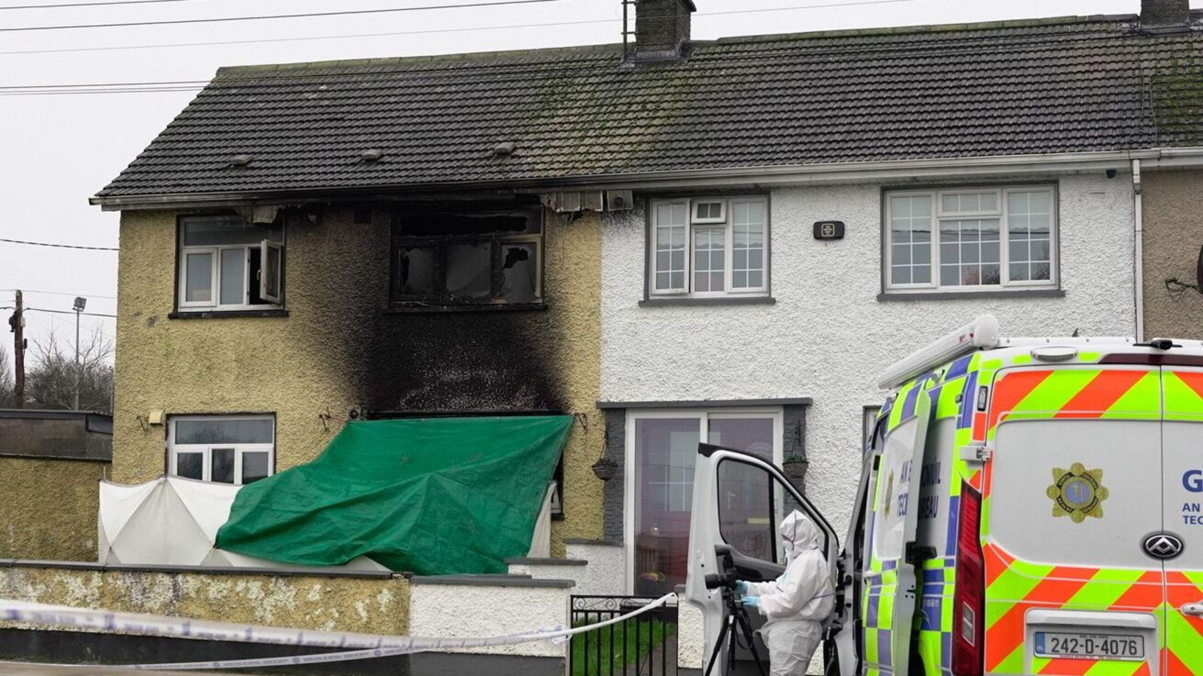 Man charged with murder of boy (4) and grand-aunt in Co Offaly house fire